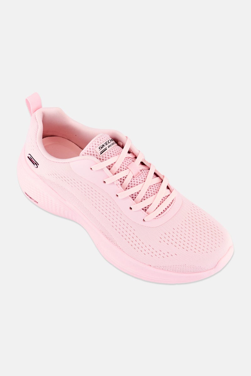 SKECHERS أحذية بوبس إنفينيتي للنساء، مزودة بأربطة، خارجية، وردي فاتح - Image 1