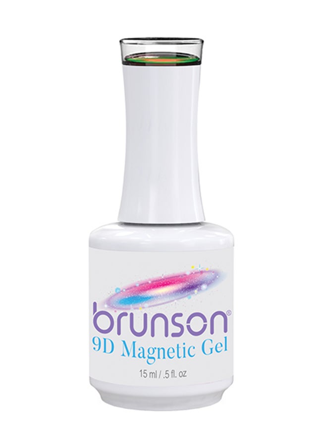 brunson Magnetic 9D Gel Polish 18ml Glossy Shine Gel Nail Polish Finish Long Lasting Soak off UV Gel Nal Polish for Nail Art French Manicure Pedicure Salon Quality Chip Resistant Gel Nail Extensions - Image 2