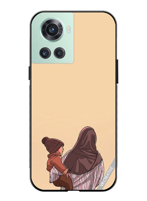 Protective Case Cover For OnePlus Ace Me And Mom Design Multicolour