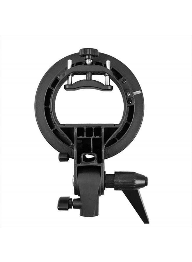 Godox S-Type Bracket Bowens S Mount Holder for Speedlite Flash Snoot Softbox Honeycomb with USB Light - Image 3