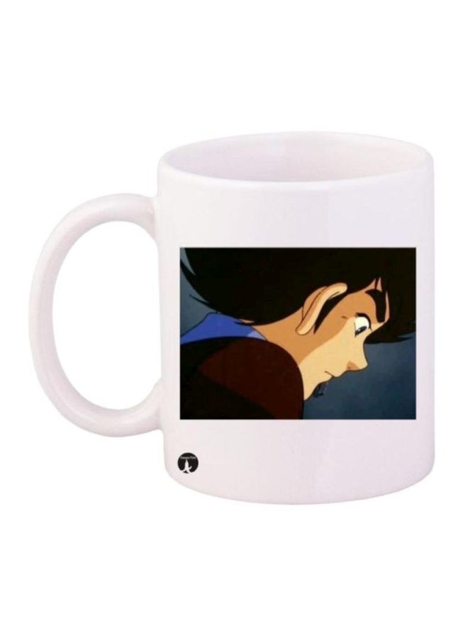 RYN Captain Majid Printed Mug White/Black/Blue