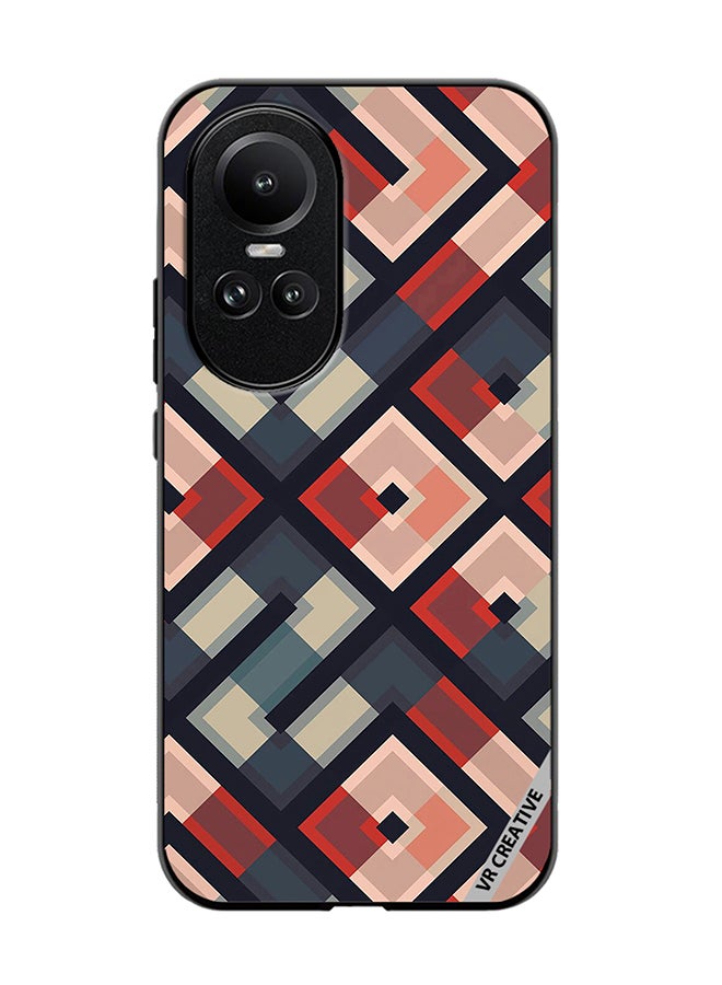 VR CREATIVE Protective Case Cover For Oppo Reno 10 Pattern Design Multicolour - Image 1