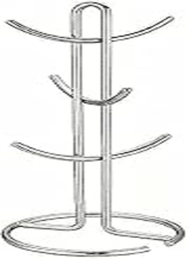 Mug holder,stainless steel Mug Holder Tree Mug Holder Stand Cup Holders stainless steel Mug Rack Tree Mug Hooks for Kitchen Counter Tabletop Tea Coffee Cup Organizer