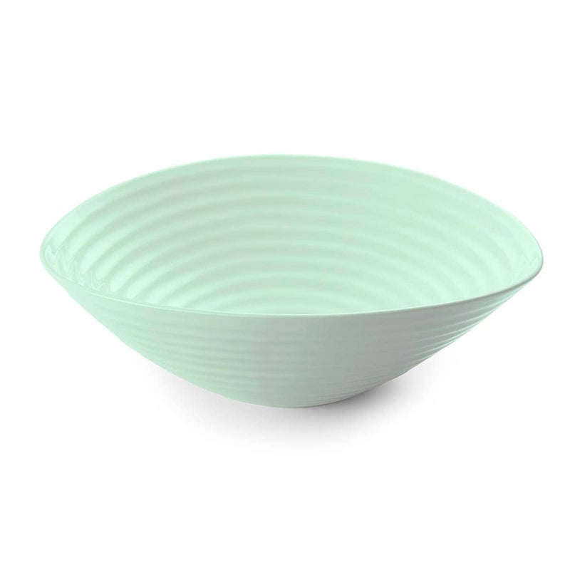 Portmeirion Portmeirion Sophie Conran Celadon Large Salad Bowl | 13 Inch Serving Bowl for Salad, Pasta, and Fruit | Made from Fine Porcelain | Dishwasher and Microwave Safe  - Image 1