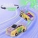 SOYUOI 2in1 Transformation Dinosaur Car Toy Magnetic Collision Robots for Kids Exciting Transforming Toy for Boys Girls Ideal Birthday Purple - Image 4