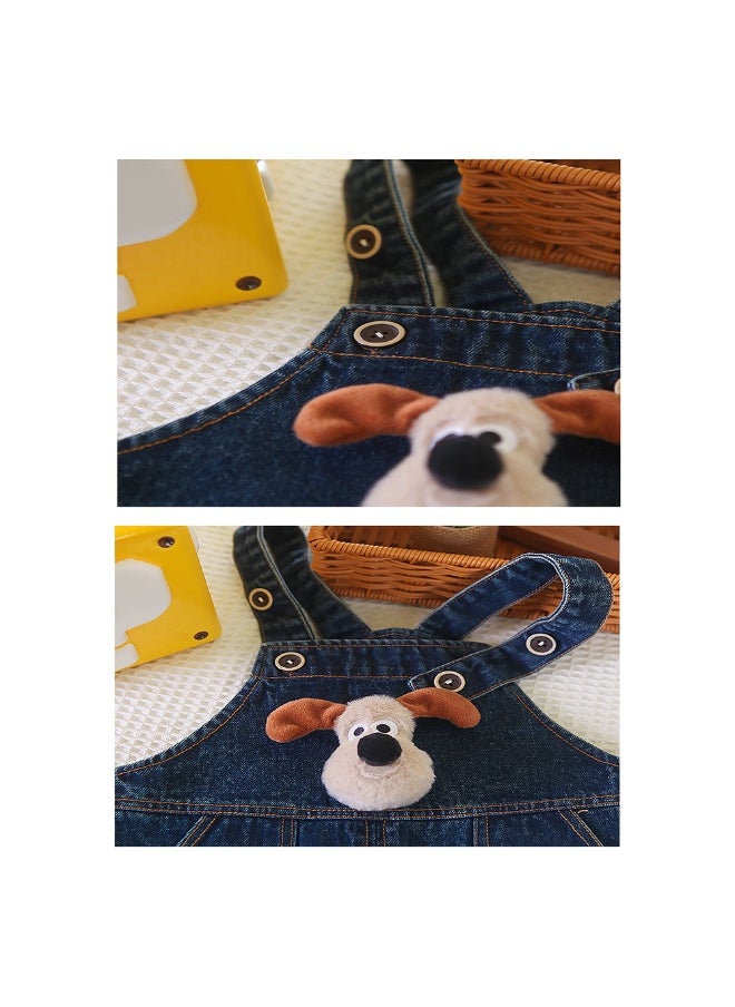 2pcs Puppy Broach Denim Dungary for Toddlers and Kidsall season wear-3-4Y - pzsku/ZDD2DE26F6DA258711650Z/45/_/1740399010/b42305b1-3edc-4163-8321-0bc3c6a2505b