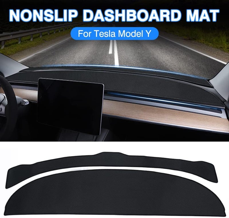 Autorder Dashboard Cover Mat for 2017-2023 Tesla Model 3/Model Y Accessories Dash Cover Dash Mat Sunshade Glare UV Rays Protector for Model 3/Y - Image 2