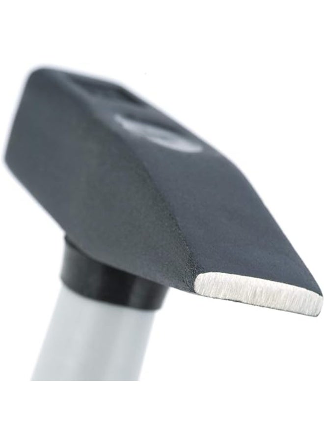 TOTAL 300g Engineers Hammer – High-Precision Steel Head with Fiberglass Handle for Metalwork, Construction, and Workshop Use - Image 3