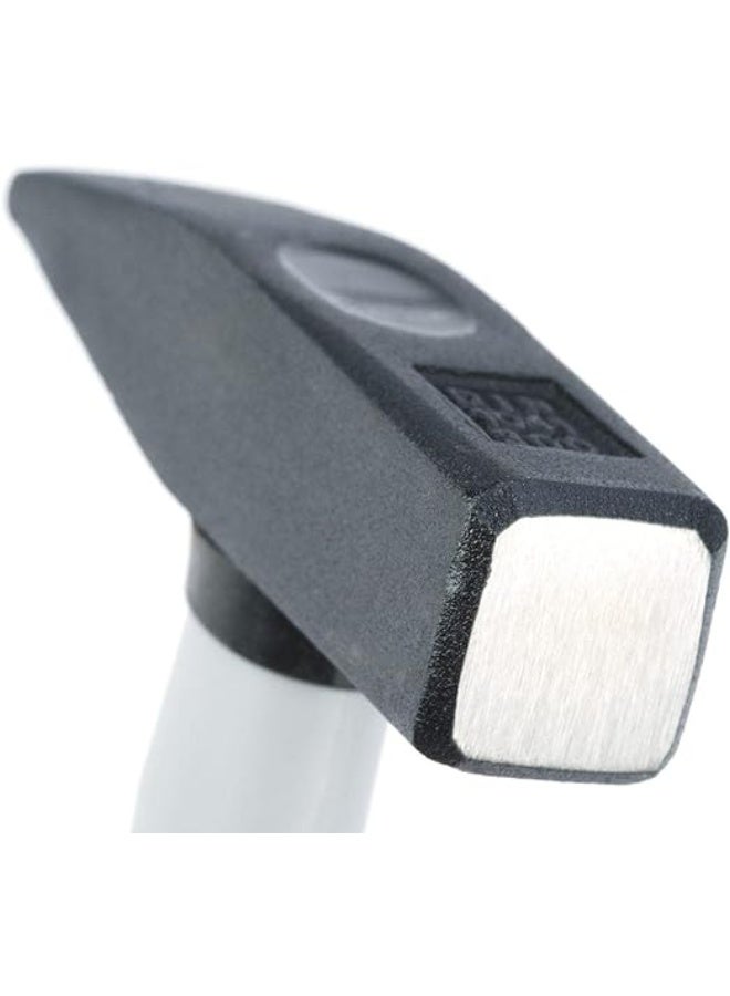 TOTAL 300g Engineers Hammer – High-Precision Steel Head with Fiberglass Handle for Metalwork, Construction, and Workshop Use - Image 4