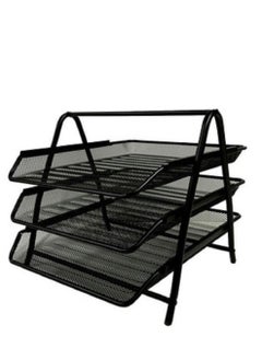Deluxe Deluxe 3-tier office tray black  - Image 4