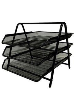 Deluxe Deluxe 3-tier office tray black  - Image 2