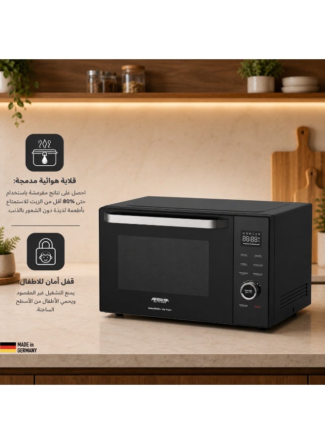 Arshia 34L Multi-Functional Electric Oven – Air Fryer & Grill with Digital Display - Image 5