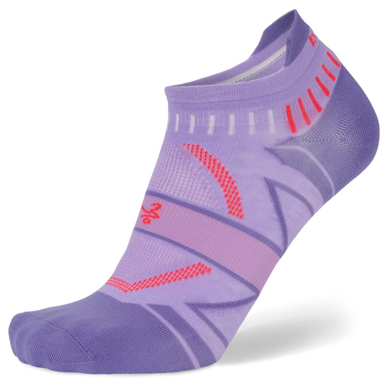 Balega Hidden Dry Moisture Wicking Performance No Show Athletic Running Socks for Men and Women (1 Pair), Lavender, Small - Image 1