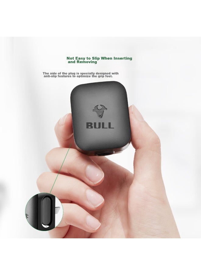 Bull Pdu Black Three-pole Detachable Three-g Plug, 3-pin Air Conditioner Plug, 10a Plug, Power Plug Socket/wireless/self-wiring, Gnt-10s, Pack Of 10 - Image 3
