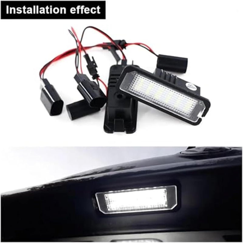 Wivplex 12V 3W LED Number License Plate Light Lamp for VW Models - Image 5