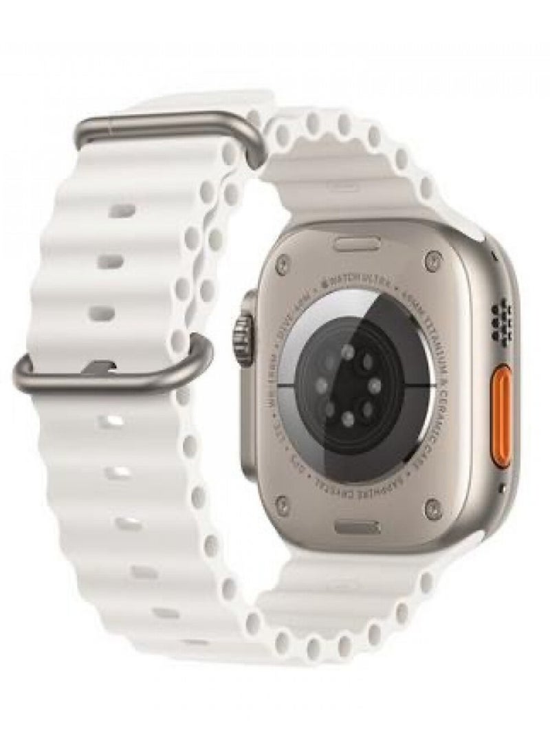 Ultra - Smart Watch T800 Ultra Series 8 Health Fitness Tracker Sport Watch 49MM-White - Image 1