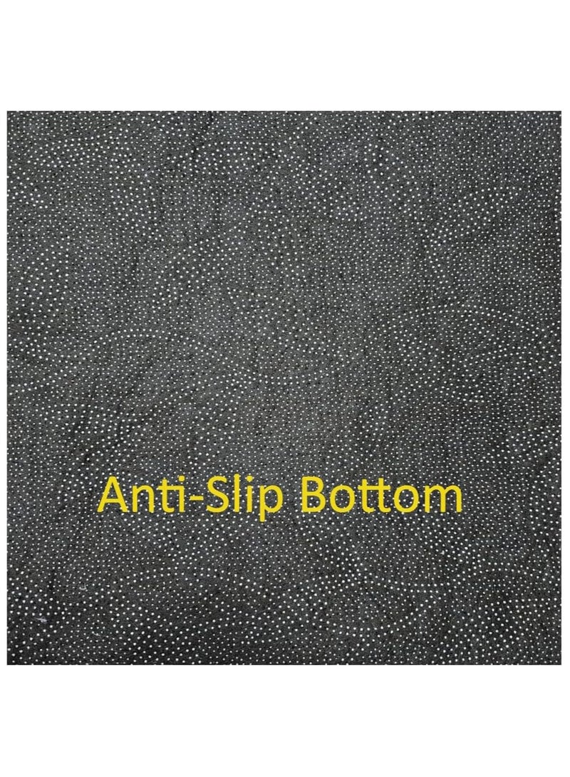 Pack of 4 Prayer Mats 70x110cm Anti-Slip Velvet Top Islamic Prayer Rug New Dome Design Thick Padded Sajadah Prayer Mat for Kids Men Women Eid Gift Ramadan Prayer Mat Multicolor - Image 5