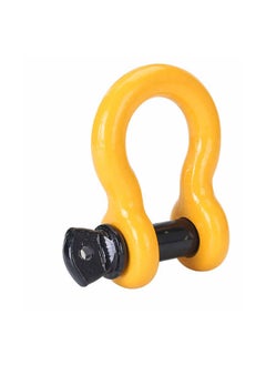 AL SANIDI Tow ring, Car towing hook, Yellow, Size 1/2 inch  - Image 1