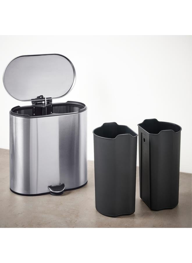 Zaboon Pedal bin, stainless steel, 20 l - Image 5