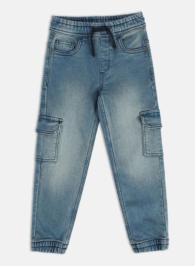 MINIKLUB Boys Faded Cargo Jeans - Image 1