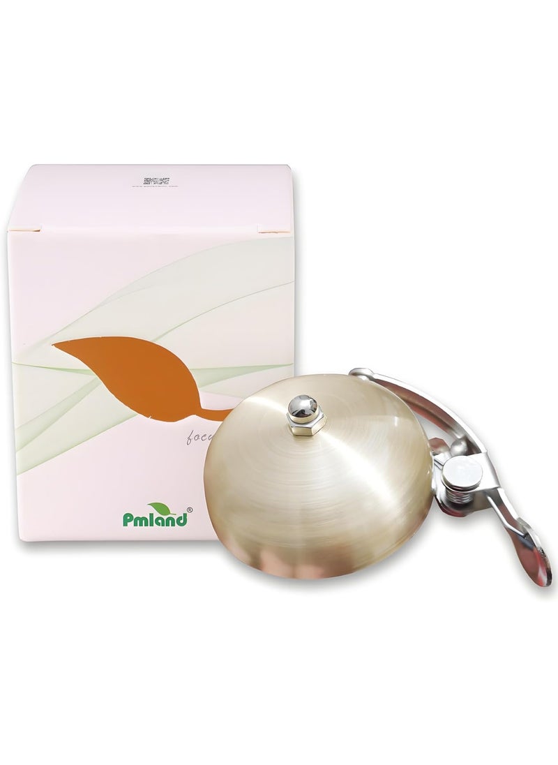 PMLAND PMLAND Classic Copper Alloy Brass Bicycle Bell  - Image 1
