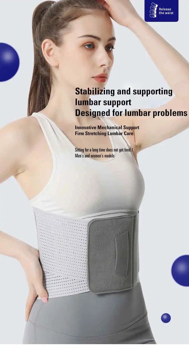 Bluejw Ollas Breathable Waist Trimmer - Abdominal Sweat Belt for High Intensity Training - Waist Trainer Belt for Men & Women - Tummy Control & Back Support - Image 3
