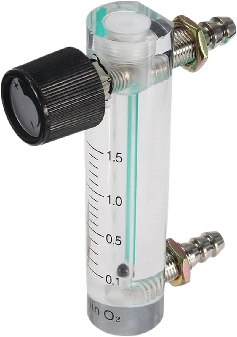 Air Gas Flow Meter Flowmeter Counter Indicator Gas Meter Flow Device Switch 1.5/2/3/5L/min(2-20L per Min 116mm) - Image 3