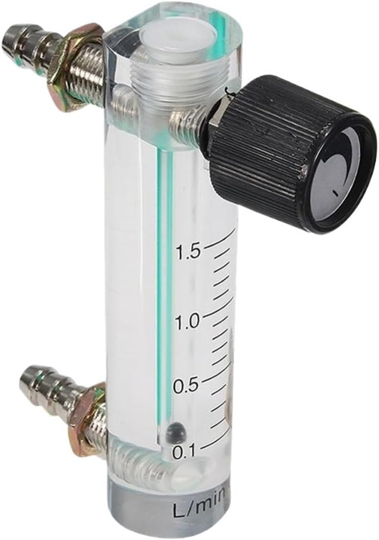 Air Gas Flow Meter Flowmeter Counter Indicator Gas Meter Flow Device Switch 1.5/2/3/5L/min(2-20L per Min 116mm) - Image 2