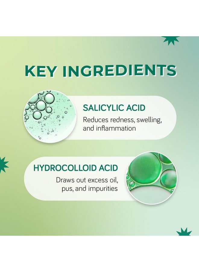  مودي لاصقات حب الشباب من Acnexpert للوجه بحمض الساليسيليك (0.5%)، هيدروكولويد والشاي الأخضر | لاصقة هيدروكولويد | إزالة حب الشباب | لاصقة حب الشباب | ملصقات الوجه غير المرئية | مزيل البثور | يقلل من حب الشباب، (36 قطعة) - Image 3