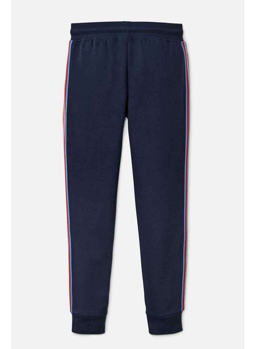 Tchibo - Kids Girl Drawstring Sweatpants, Navy Blue - Image 1