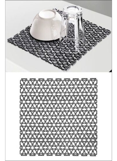 Nandy Home Sink Mat Gray  - Image 1