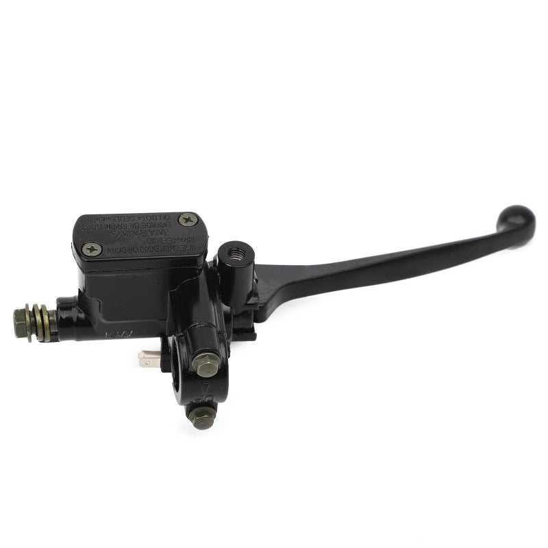mokuo Right Side Motorcycle Brake Master Cylinder Assembly with Brake Lever8mm Mirror Hole 78 Handlebar Fit for GY6 50cc 125cc 150cc Scooter Moped ATV Dirt Pit Bike Parts - Image 4