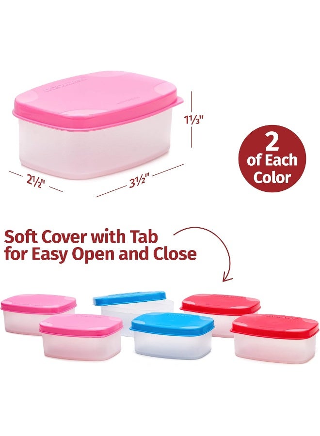 Signoraware SIGNORA WARE Condiment Containers with Lids - 6 pk. 3 oz. - Image 3