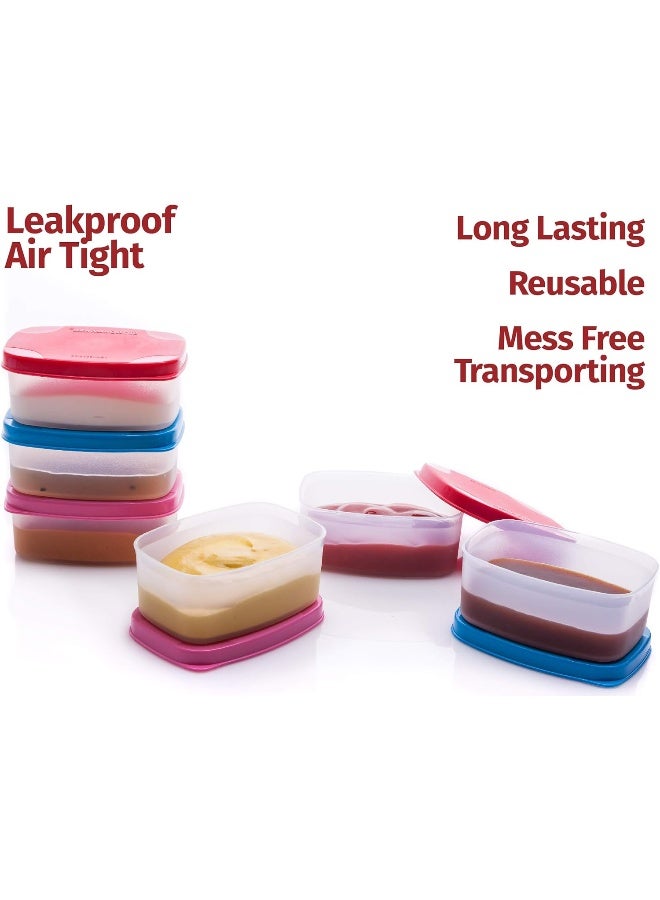 Signoraware SIGNORA WARE Condiment Containers with Lids - 6 pk. 3 oz. - Image 5