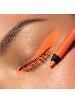 LAMEL 406 Oh My Color Gel Eyeliner Orange Creamy Texture Hypoallergenic & Super Long Lasting Eyeliner Glides Effortlessly Vibrant Shades Crueltyfree Eyeliner Waterproof Pencil 1.4Gm  - Image 3
