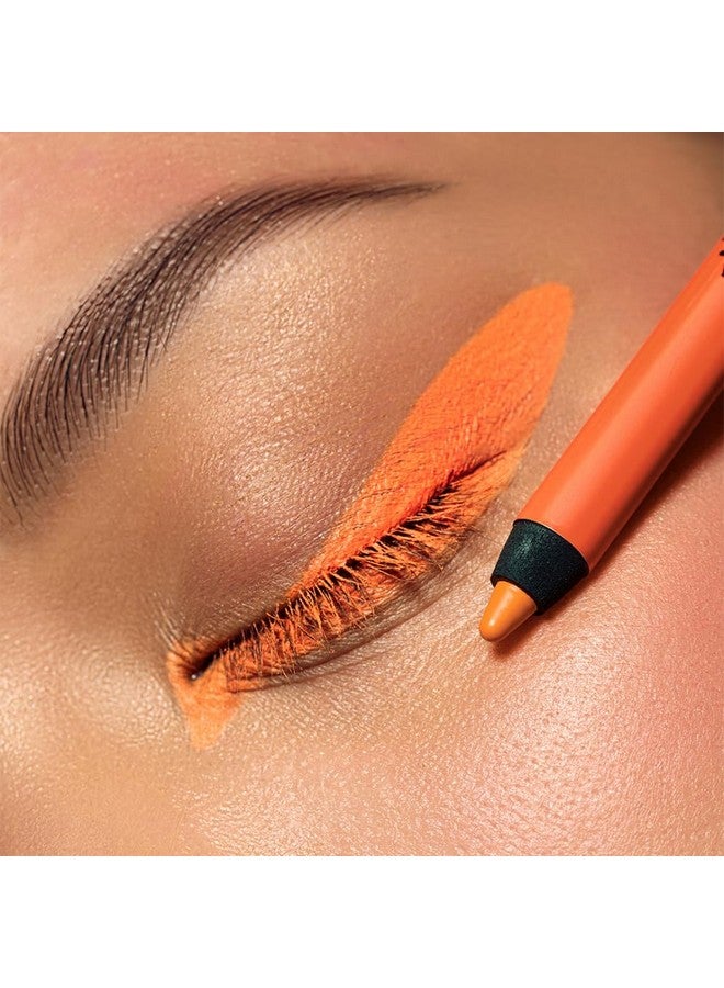 LAMEL 406 Oh My Color Gel Eyeliner Orange Creamy Texture Hypoallergenic & Super Long Lasting Eyeliner Glides Effortlessly Vibrant Shades Crueltyfree Eyeliner Waterproof Pencil 1.4Gm  - Image 3