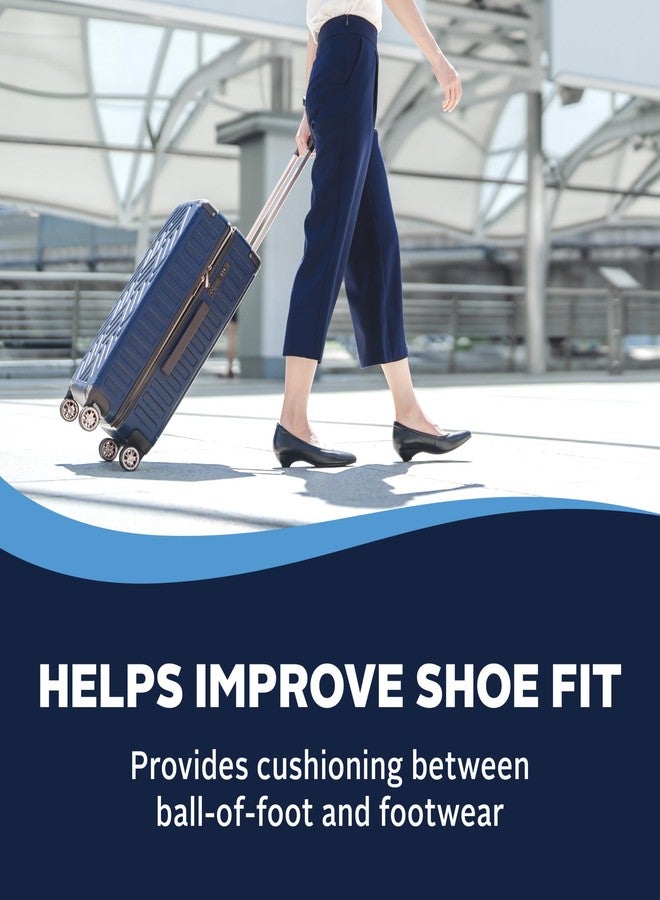 Airplus Ball-of-Foot Cushions-(FSA&HSA Eligible) Soft Foam Pads for Forefoot Comfort, Slippage Prevention, and Improved Fit - Perfect for High Heels, Flats, Dress Shoes, and Casual Footwear (2 Pairs) - Image 4