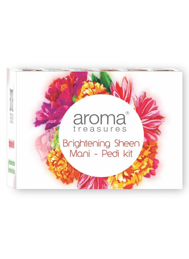 Aroma Treasures Brightening Sheen Mani-Pedi Kit - Single Time, 52 G  - Image 1