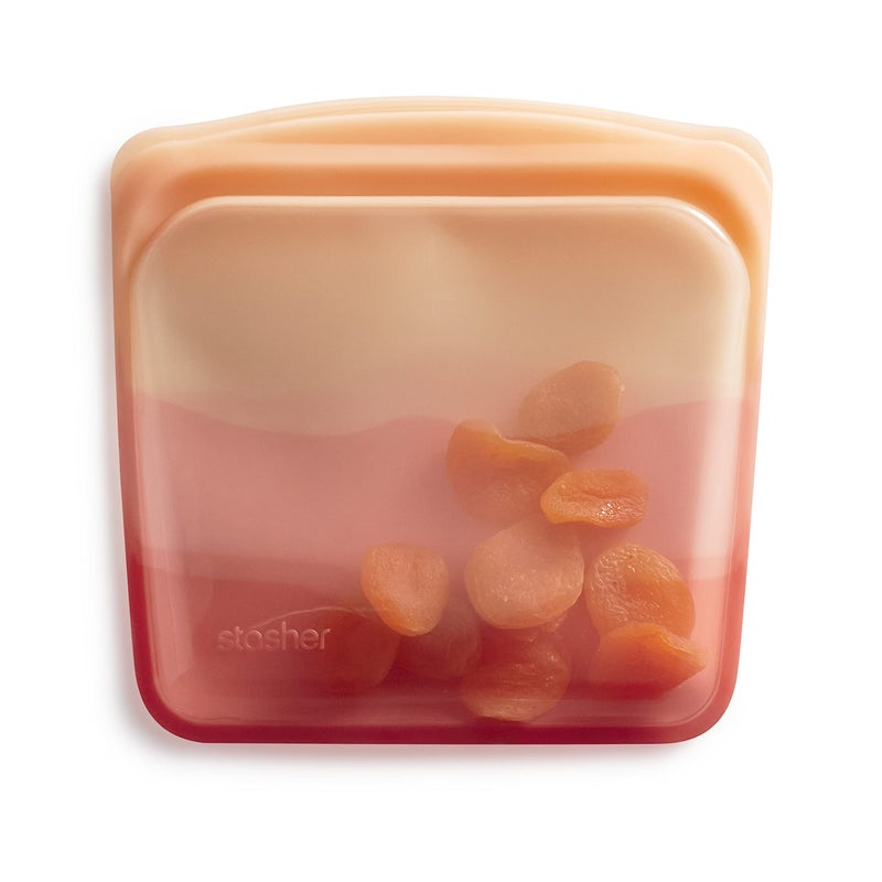 Stasher Premium Silicone Reusable Food Storage Sandwich Bag Galapagos Microwave Sous Vide Dishwasher Oven and Freezer Safe BPA Free Leakfree Ecofriendly 28 Oz