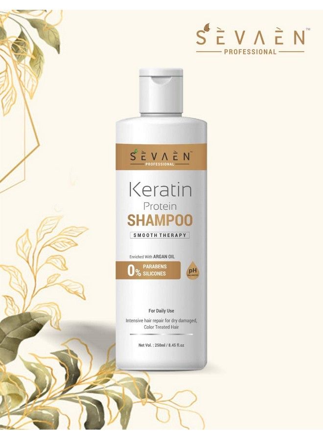 SEVAEN Keratin Protein With Argan Oil Shampoo - Image 5