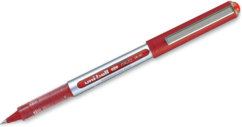 Uniball مجموعة أقلام uni-ball Eye UB150 (حبر أحمر، عبوة من 5) - Image 4