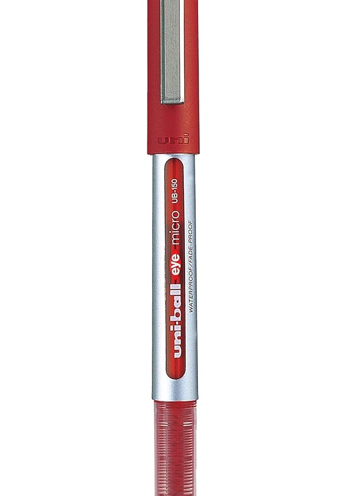 Uniball مجموعة أقلام uni-ball Eye UB150 (حبر أحمر، عبوة من 5) - Image 2