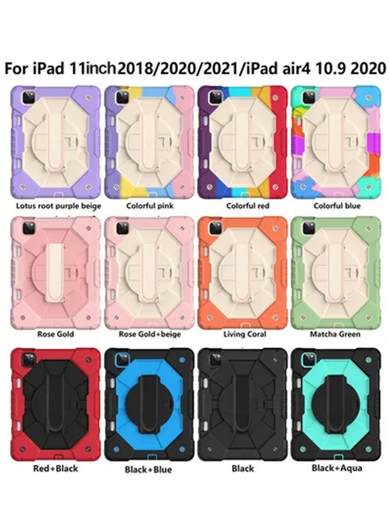 Rock Pow Case For iPad Air4/Air5 10.9 inch (2020/2022) and iPad Pro 11 inch (2022/2021/2020/2018) Generation with Pencil Holder - Image 2