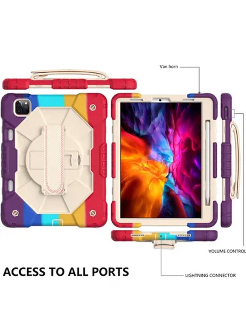 Rock Pow Case For iPad Air4/Air5 10.9 inch (2020/2022) and iPad Pro 11 inch (2022/2021/2020/2018) Generation with Pencil Holder - Image 3