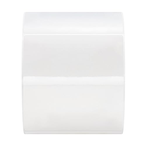 Hybsk 2x2 inch Rectangle Square Crystal Clear Retail Package Seals Circle Wafer Stickers/Transparent Labels(2x2 inch) - Image 3