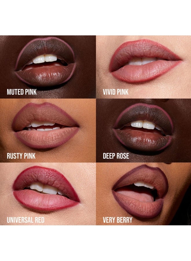 Huda HUDA BEAUTY Lip Contour 2.0 Automatic Matte Lip Pencil Very Berry - Image 5