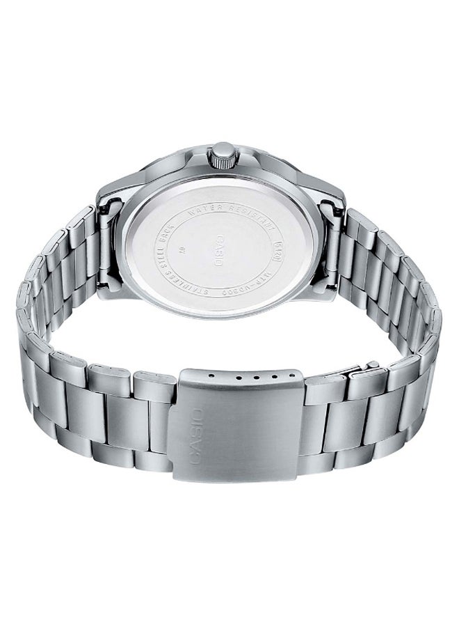 CASIO Men Stainless Steel Round Shape Analog Watch MTP-VD300D-2EUDF - Image 2