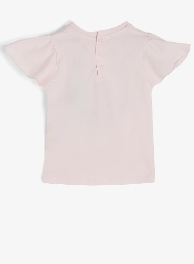 ريبلز مع نمشي Girls Regular T-shirt