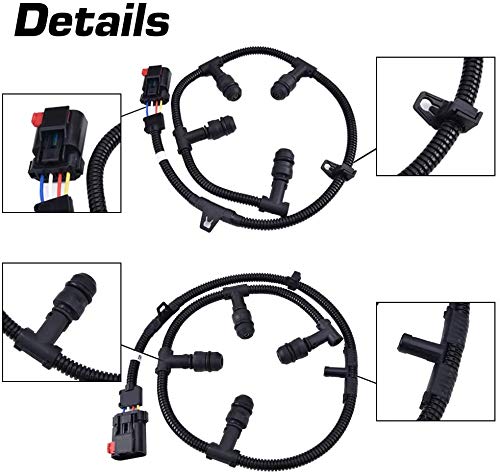 Michigan Motorsports Glow Plug Harness Fitment for Ford 6.0L Powerstroke Diesel Truck 6.0 F250 F350 2004 2005 2006 2007 2008 2009 2010 V8 Powerstroke, Super Duty Excursion E-350 E-450 - Image 5