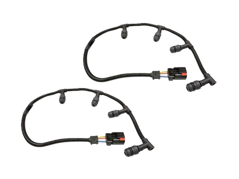 Michigan Motorsports Glow Plug Harness Fitment for Ford 6.0L Powerstroke Diesel Truck 6.0 F250 F350 2004 2005 2006 2007 2008 2009 2010 V8 Powerstroke, Super Duty Excursion E-350 E-450 - Image 1